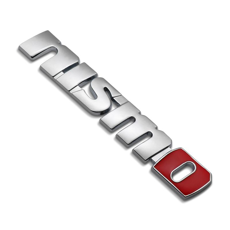 BME1 1Pcs Car Grill Emblem Auto Front Hood Grille Badge Sticker for Nismo Nissan GTR 370Z 240SX Fairlady Juke Tiida Teana GTR 350Z