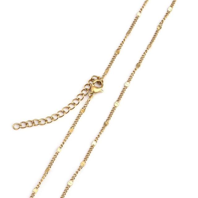 Ожерелье из нержавеющей стали для мужчин и женщин, кубинская цепочка с звеньями золотого цвета, серебряного цвета, панк-чокер, модные мужские ювелирные изделия, подарок