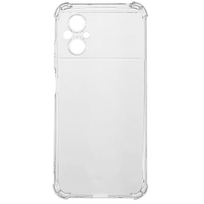 Прозрачная задняя крышка для Xiaomi Poco M5 4G, чехол для телефона из ТПУ с усиленными углами и защитой от падения