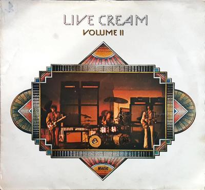 LP Пластинка CREAM - Live Cream Volume II 2383119 PORYDOR 1972 UK Рок Б/У