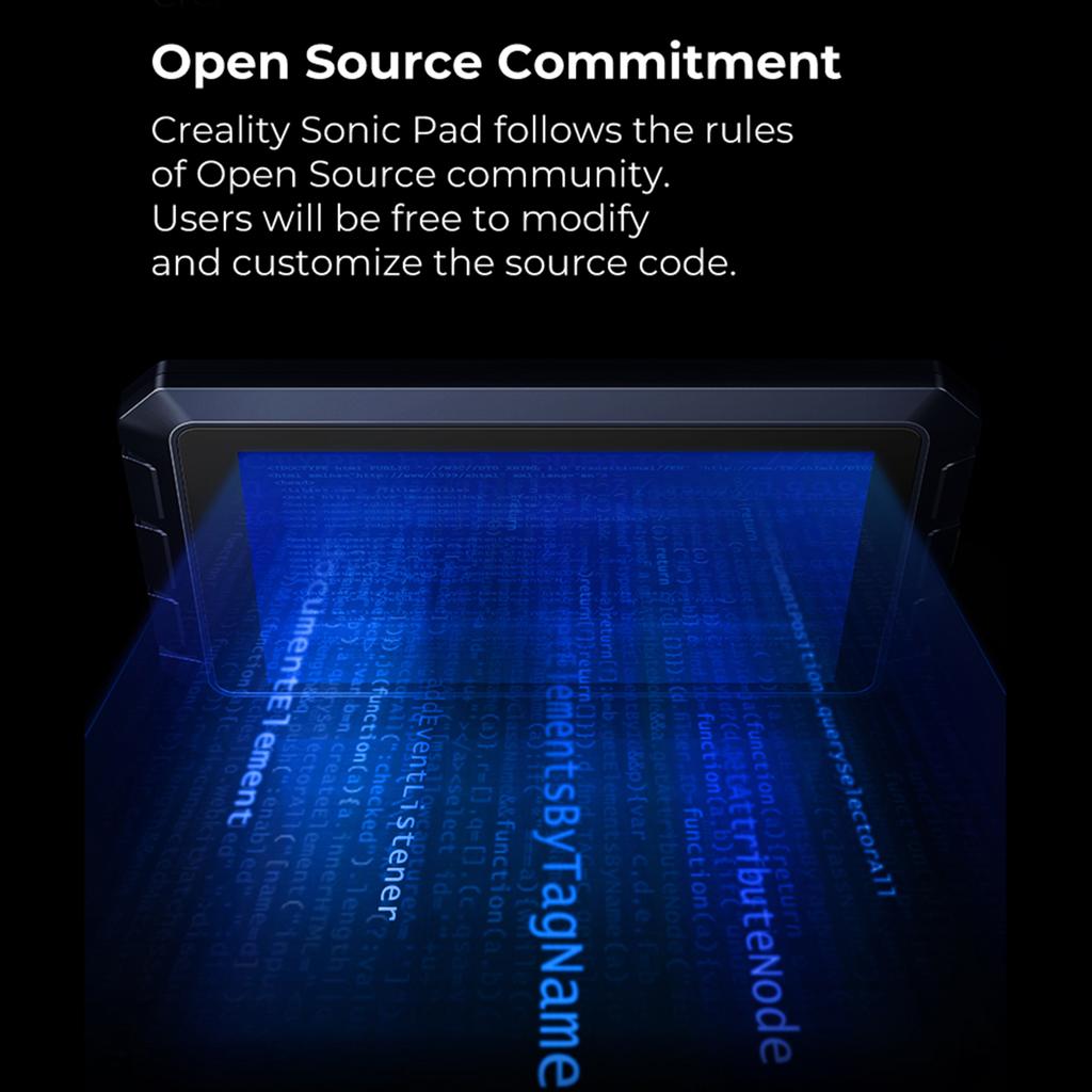 Creality 3D Sonic Pad для 3D-принтера FDM с несколькими интерфейсами Сенсорный экран 7 дюймов ОЗУ 2 ГБ ПЗУ 8 ГБ