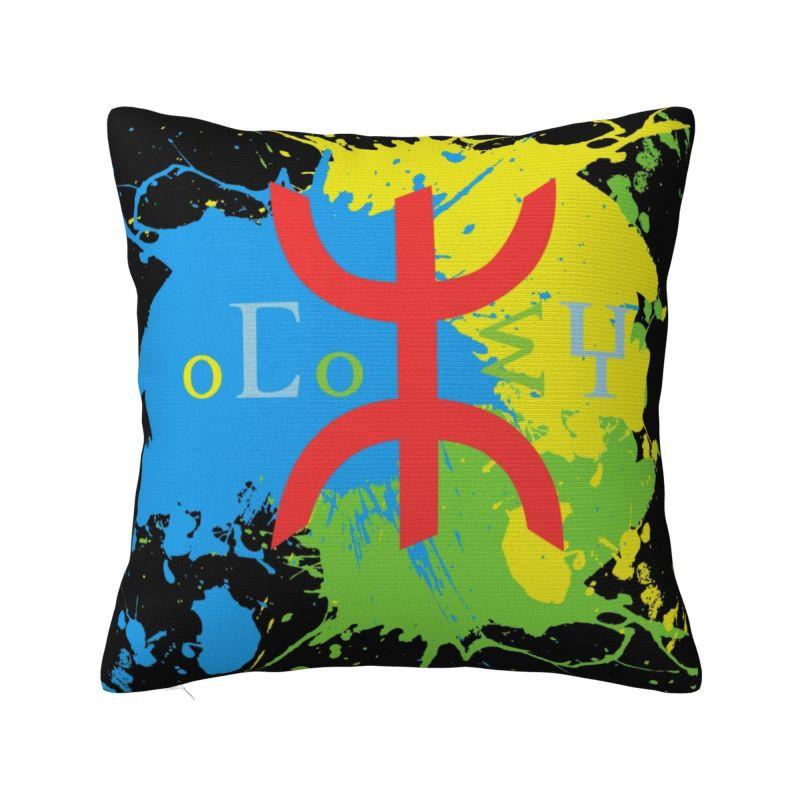 Кабильская керамика Берберские мотивы Скандинавская наволочка Декорация для гостиной Чехол Бохо Имазигены Амазиги Подушки для дивана