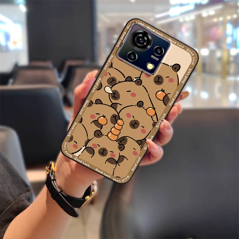 Прочный Милый Чехол для Телефона для ZTE Blade V50 Vita Мультяшный Модный Дизайн Граффити Ударопрочный Защитный Чехол для Телефона ТПУ