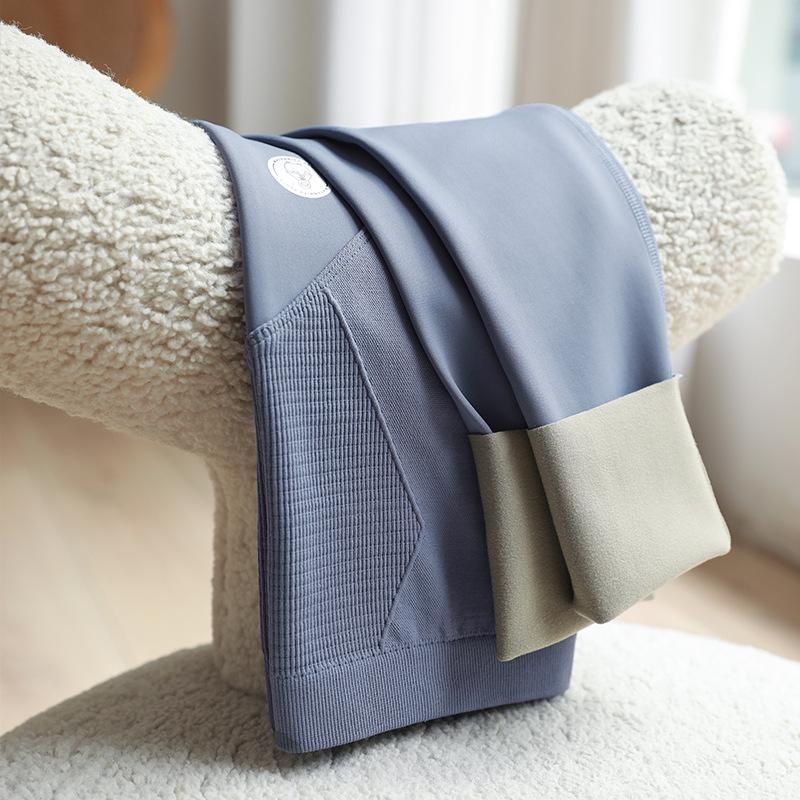 Pregnancy Leggings Fleece New Maternity Pants Belly Pants Skinny Park Pu Maternity Leggings Nine-point Pants