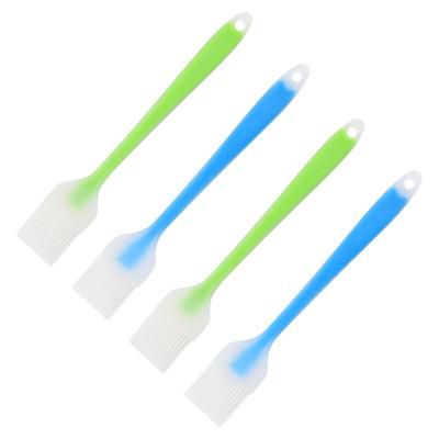4 шт., силиконовая щетка для соуса для барбекю на открытом воздухе, кухонные принадлежности, растительное масло для домашнего барбекю, силикагель для поливки выпечки