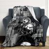Dark Fantasy Snake Art Blanket Soft Throw Blanket For Home Bedroom Bed Sofa Travel Office Solid Christmas Blanket