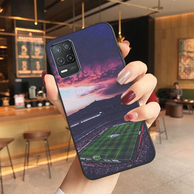 Чехол для телефона «Футбольное спортивное поле» для OPPO Realme GT 2 Pro X2 Pro XT C25S 8 7 6 Pro 6i GT Master C3 C21 C21Y C11 X3 SuperZoom