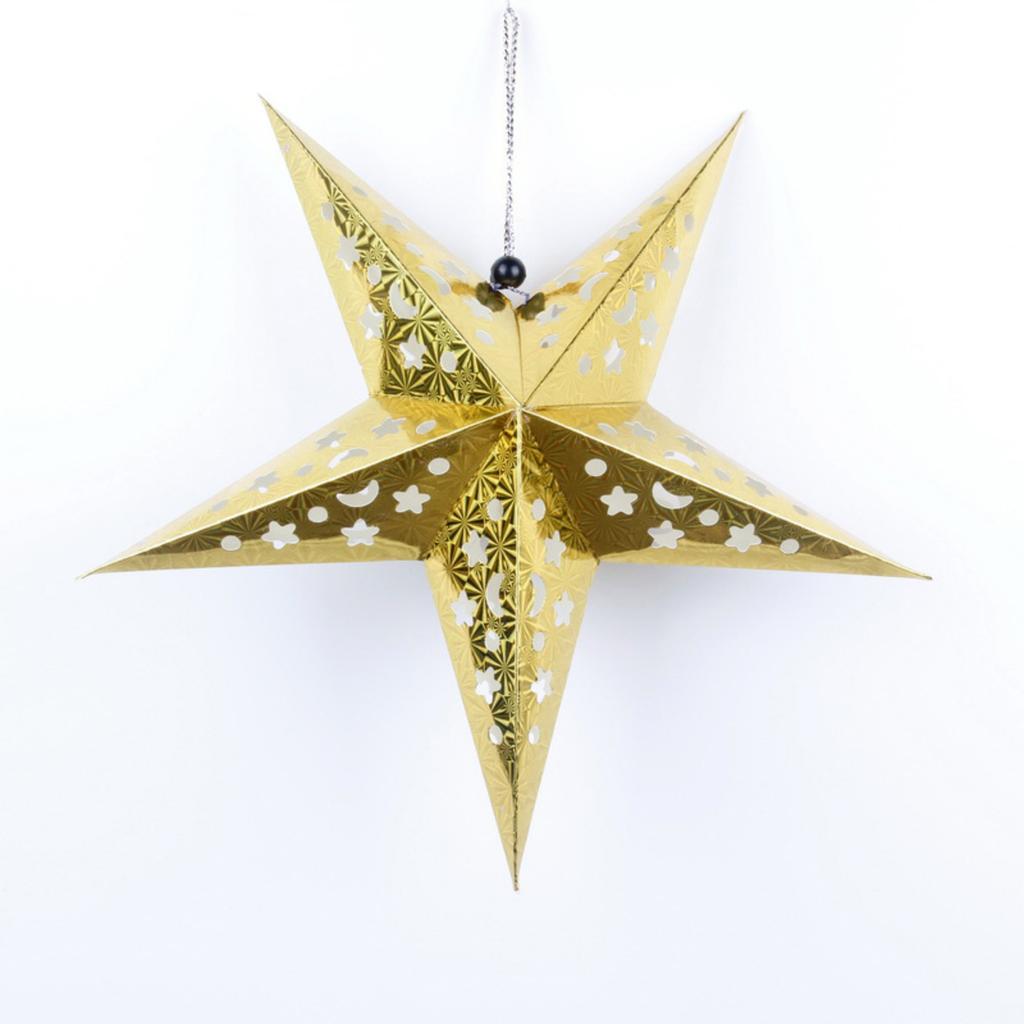 30cm Hanging Five-pointed Star Decoration Corridor Decoration Pendant