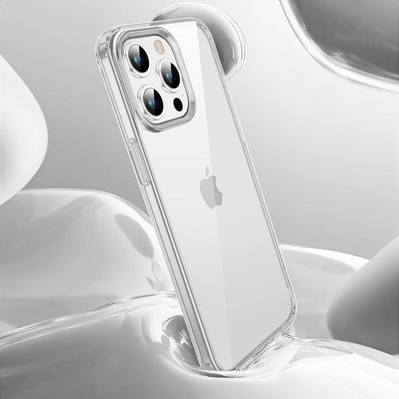Новинка 2023 года для iPhone 12 13 14 15 Pro Max, прозрачный чехол с рассеиванием тепла и подушкой безопасности против падения для iPhone 15, чехол Funda