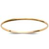 [C5730] - Gold Plated 'Demi-Jonc' Bracelet - 66 Mm 3 Mm