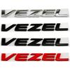 MPC4 Metal 3D Car Sticker Body Side Badge Styling for Honda Vezel Logo 2023 2019 2021 2020 Auto Rear Trunk Emblem Decals Accessories