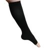 Medical Compression Socks Night Cotton Blend Material for Both Feet Size M Dr.Feel - Skin-friendly - Toeless, (1 Pair)