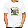 2025 New 100% Cotton Rhodesia and Nyasaland Federation Coat of Arms Flag Men's T-shirt Loose Print T-shirt