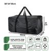Multisizes Oxford Cloth Storage Tool Large Canvas Canopy Pole Bag  Outdoor Supplies