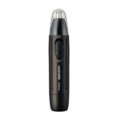 Машинка для стрижки волос в носу Hitachi Etiquette Cutter B, черная, моющаяся, на батарейках, мужская BMH-01C