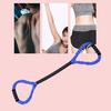 Elastic 8figure Exercise Soft Band For Men Women Boxing Resistance Band For Arm Back Shoulder Foot Leg Yoga Gym Fitness Pulling Rope For
