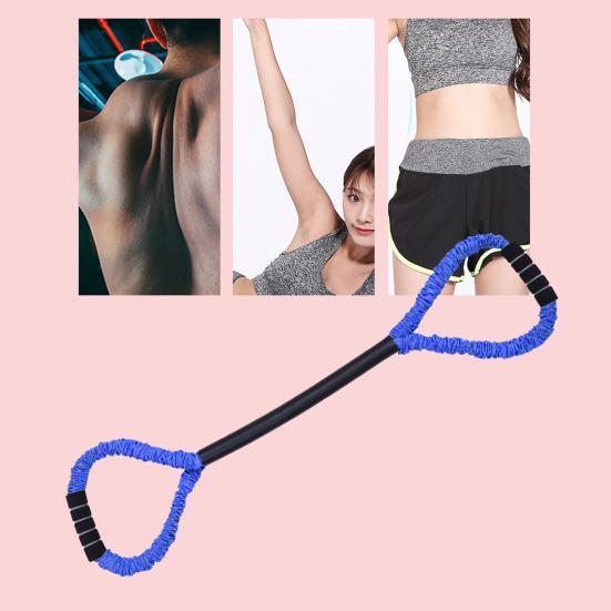 Elastic 8figure Exercise Soft Band For Men Women Boxing Resistance Band For Arm Back Shoulder Foot Leg Yoga Gym Fitness Pulling Rope For