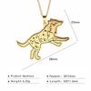 Cazador Animal Pendant Necklaces for Women Men Fox Rabbit Bird Fish Polar Bear Nature Stainless Steel Jewelry 2026 Birthday Gift