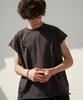 TENER Plain Vintage Sleeveless Top (Charcoal)