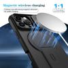 Для Magsafe Магнитный Чехол для Телефона для IPhone Air 17 16 15 Plus 14 13 12 11 Pro Max 17E 16E Броня Складная Подставка Защита Камеры Слайдер Чехол