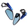 Pair Motorcycle Rear View Mirrors Handlebar End Mounted Replacement for Suzuki B King GSF1250 GSF600 Street Bike