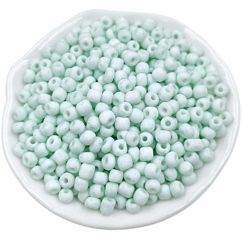 400Pcs 3/4mm Handmade Accessories Necklace Jewelry Beaded Material DIY Earrings Bracelet Cream Rice Beads Matte Fashion