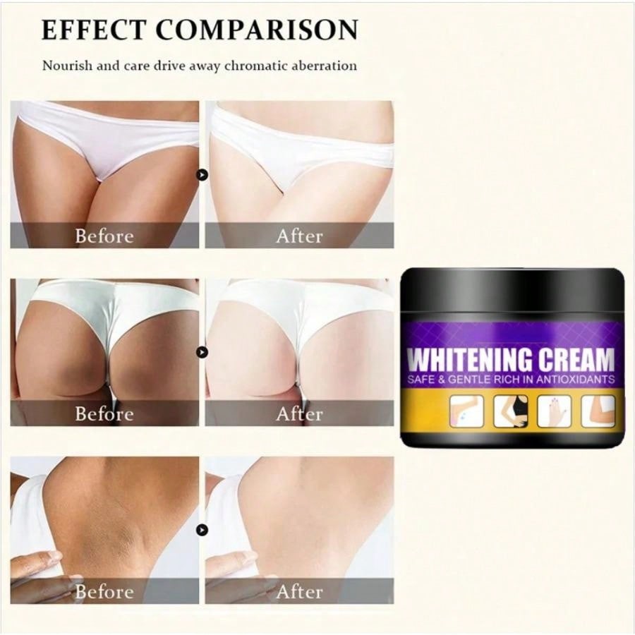 Skin Lightening, Whitening, Brightening Complexion, Armpit Knees, Elbow Moisturizing Cream, Moisturizing and Lightening Black Skin Concealer.