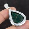 Ограненный замбийский изумрудный кулон из стерлингового серебра 925 пробы, приличные ювелирные изделия ручной работы, кулон из настоящего драгоценного камня, кулон с целебным камнем, подарок для нее