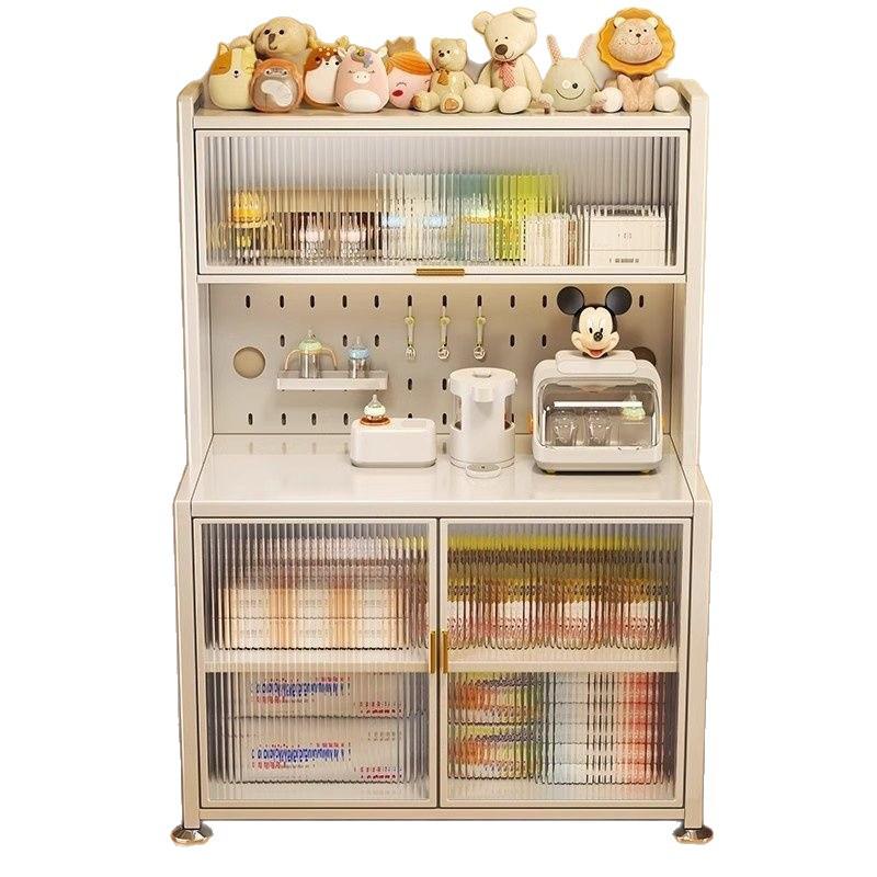 Kitchen Storage Cabinet: Baby Formula & Supplies Shelf, Floor-Standing, Large Capacity