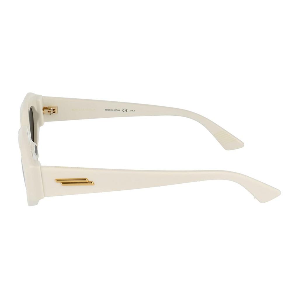 Bottega Veneta Fashion Casual Sunglasses White Cat Eye Unisex sunglasses BV1031S003