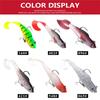 FishKing1/21pcs Lead Jig Soft Lure For Pike Muskie Bass Minnow Lure Length 8CM 10CM Weight 8.5G 21.5G