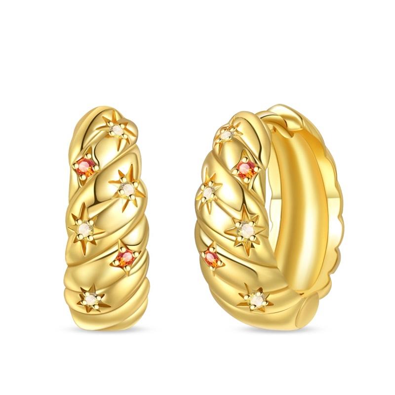 Женские серьги из серебра 925 пробы, классические, с золотым жемчугом, элегантные, подходят для помолвки, свадьбы, вечеринки, изысканные украшения
