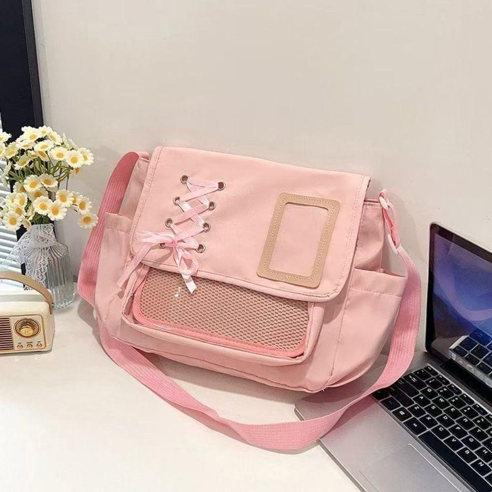 Lightweight Y2K Ulzzang Ita Bag Large Capacity Messenger Handbag  JK Uniform