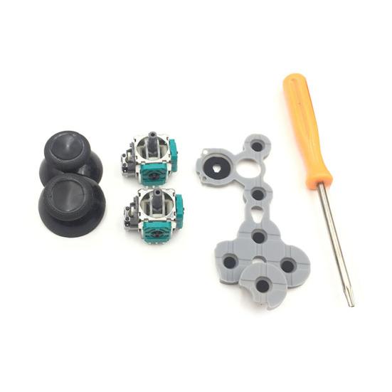 13Pcs 3D Analog LBRB LTRT Joystick Switch Repair Parts Kit for Xbox 360 Slim