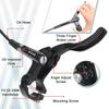 BUCKLOS Bike Hydraulic Brakes Set 160mm Bicycle Disc Brake Set Aluminum Alloy Road Mountain Bike Hydraulic Disc Brake Kit