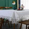 Водонепроницаемый журнальный столик, шкаф для хранения, шкаф E, свадебные принадлежности, ресторанная скатерть, кружевная полая прямоугольная скатерть