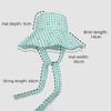 Wide-edged Bucket Hat Lace-up Sunscreen Hat Sweet Summer Cap  Women