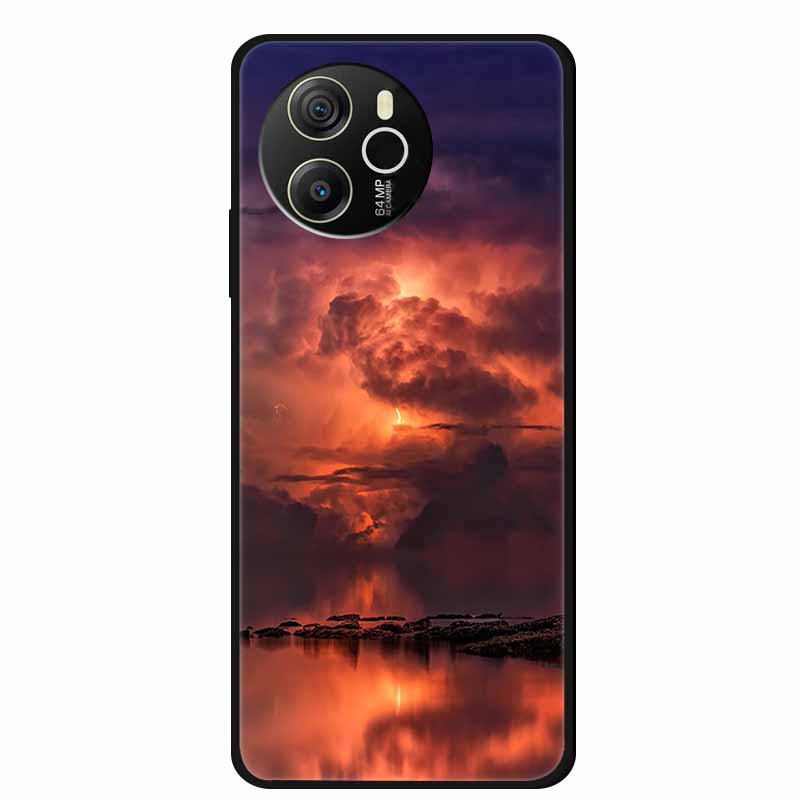 Чехол для телефона Oscal Tiger 12 Расписной Мягкий ТПУ Силиконовый Чехлы Blackview Oscal Tiger12 4G Модный Бампер Capa Оригинальная Задняя Крышка