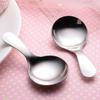 Stainless Steel Children Soup Rice Ice Cream Spoon Kitchen Utensil Tableware
