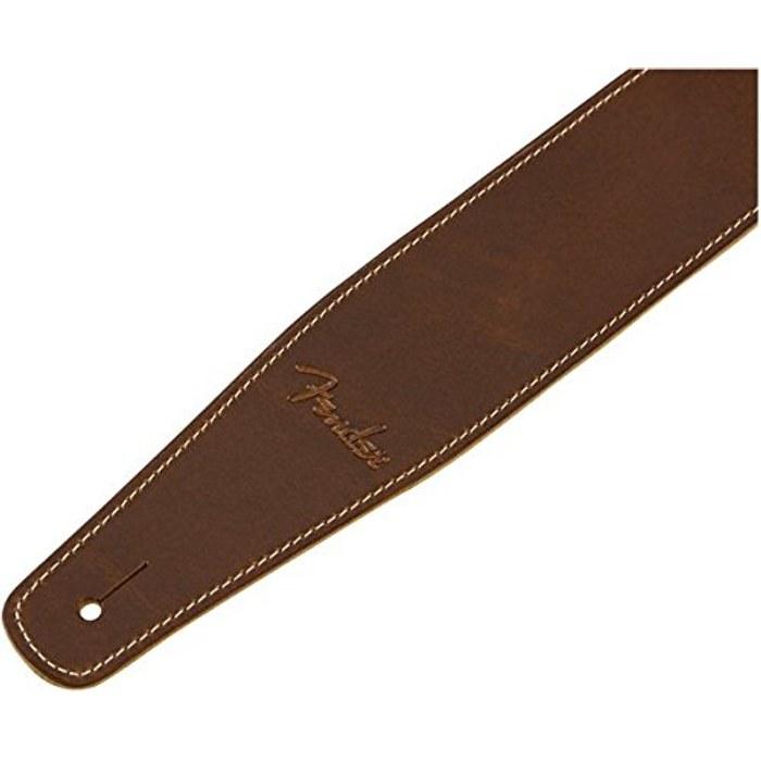 [Fender] Strap Broken-In Leather, Tan 2.5" One Size