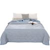 1pc Washed Cotton Summer Quilt,Summer Cool Air Conditioner Quilt,Student Dormitory Thin Blanket,Ultrasonic Embossing Gifts
