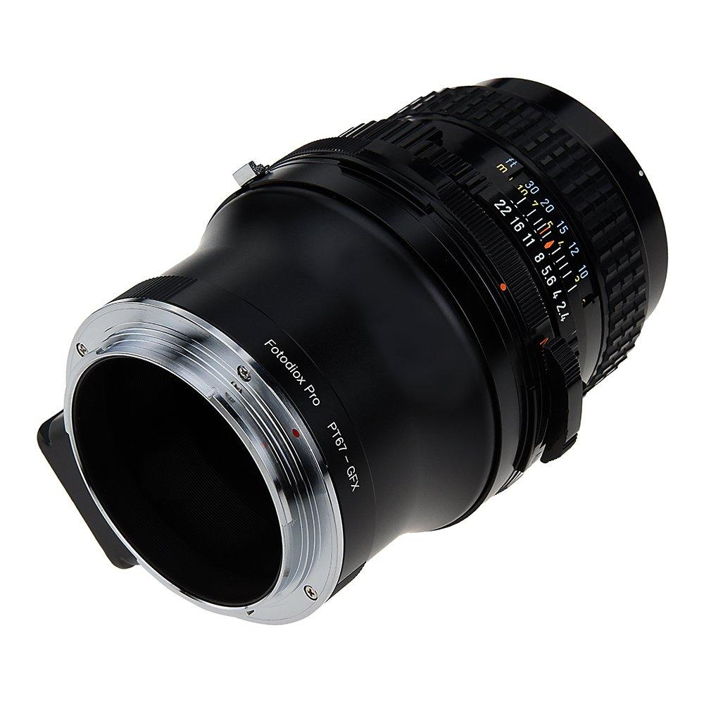 Адаптер крепления объектива Fotodiox Pro, совместимый с объективами Pentax 6x7 для камер Fujifilm GFX с байонетом G