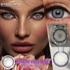 Eyeshare KING Series Dark Blue Colored Contact Lenses for Eyes Fashion Natural Yearly Lens 14.2mm 2pcs/pair