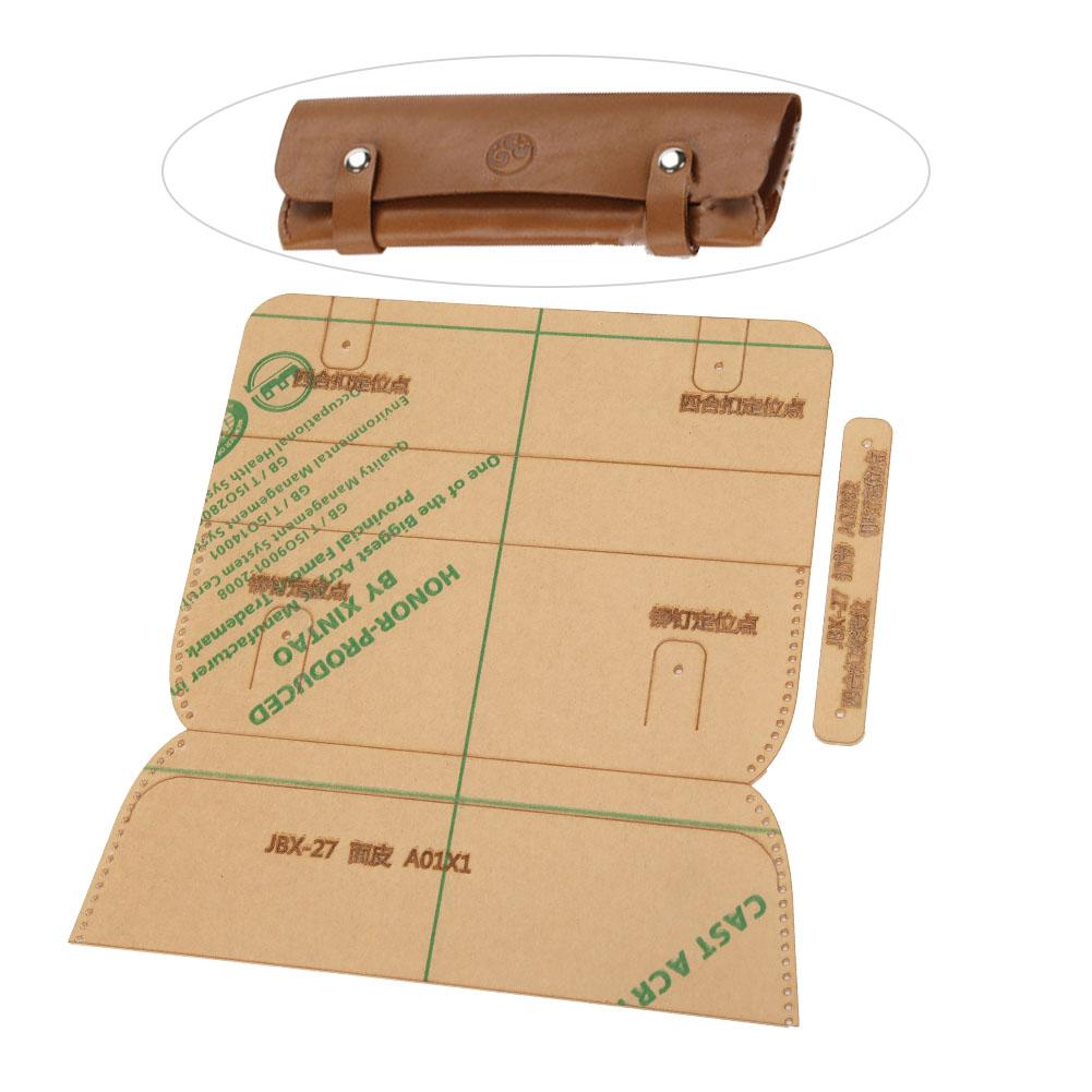 JBX-27 Шаблон сумки для ручек Ручка для детей и студентов Прозрачный акриловый узор