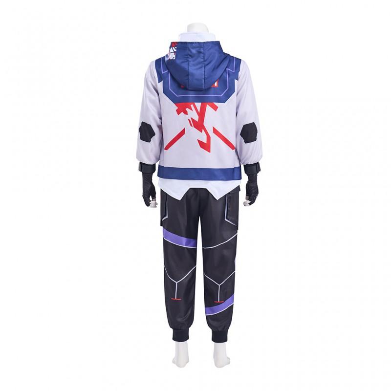Valorant Yoru Cosplay Costume Full Set Game Anime Role Play Outfit Comic Con