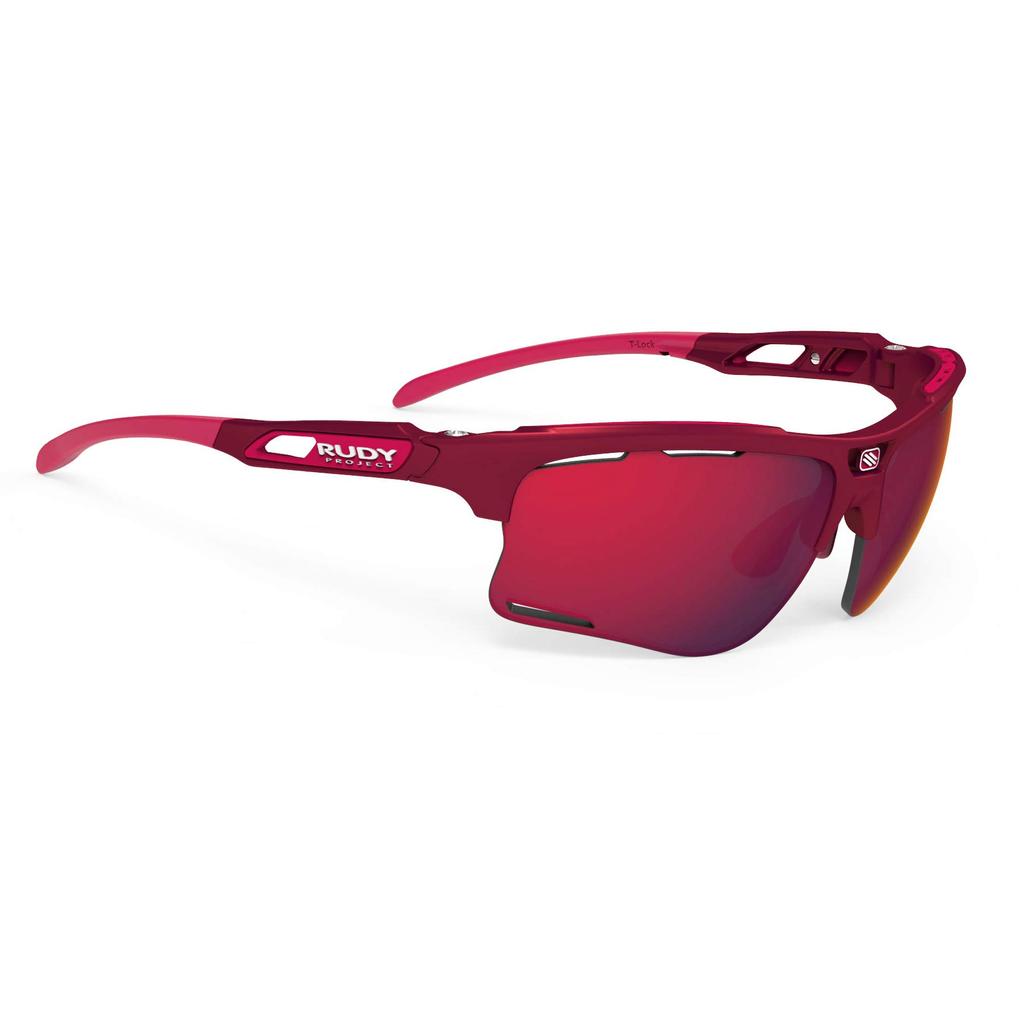 Sunglasses Keyblade Multi Laser Red Lens Bridge Temple 41mm [RUDYPROJECT] Width 70mm, Width 14mm, Length 130mm, Height