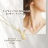 [Naot Jewelry] Серьги-капли, 18 карат золота, Каплевидная форма [В подарочной упаковке] Женские серьги-крючки, Серьги-гвоздики капля (Общая длина 3 см)