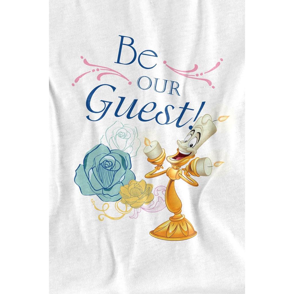 Beauty And The Beast Childrens/Kids Be Our Guest T-Shirt