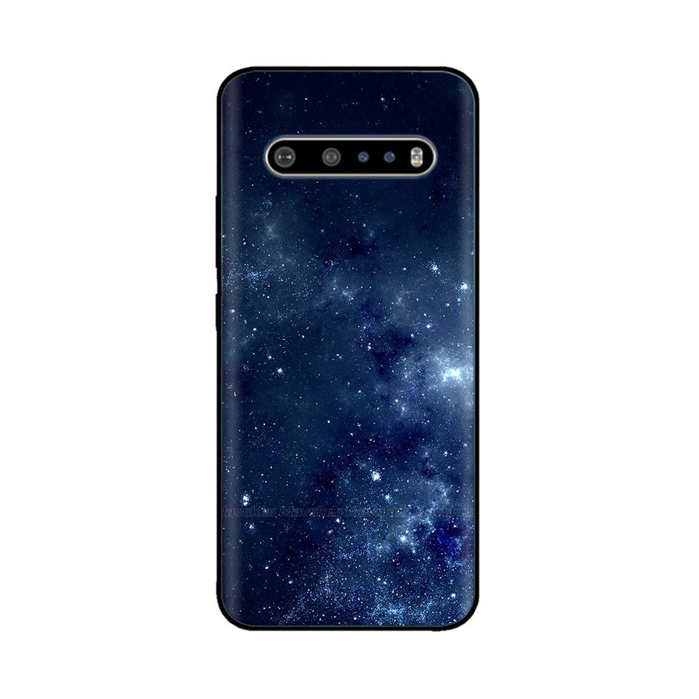 Для чехла LG V60 ThinQ 6.8" Мягкий силиконовый ТПУ чехол для телефона Funda Для LG V60 ThinQ 5G V 60 Задняя крышка lgV60 ThinQ coque Бампер Оболочка