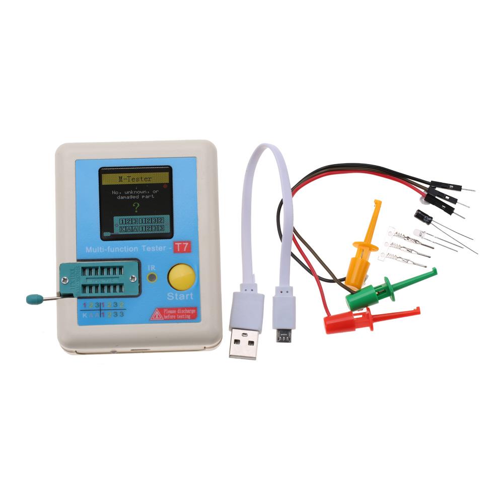 T7 Transistor Tester Multifunction Color Graphic Display Tester T7